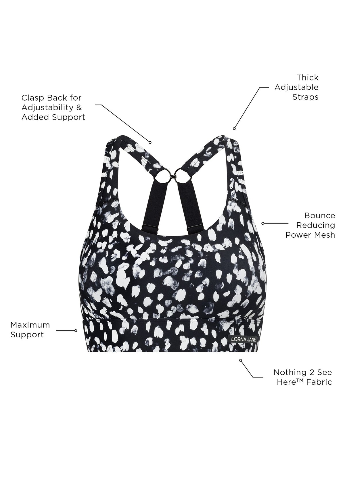 Amy Maximum Support Sports Bra