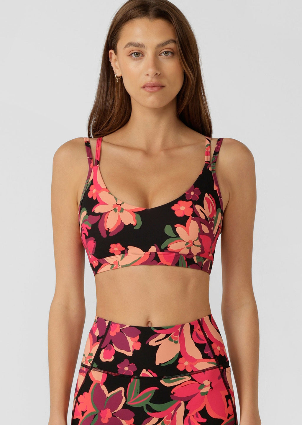 Floral Escape Sports Bra