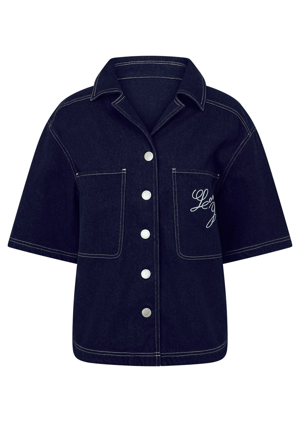 Off Duty Denim Overshirt
