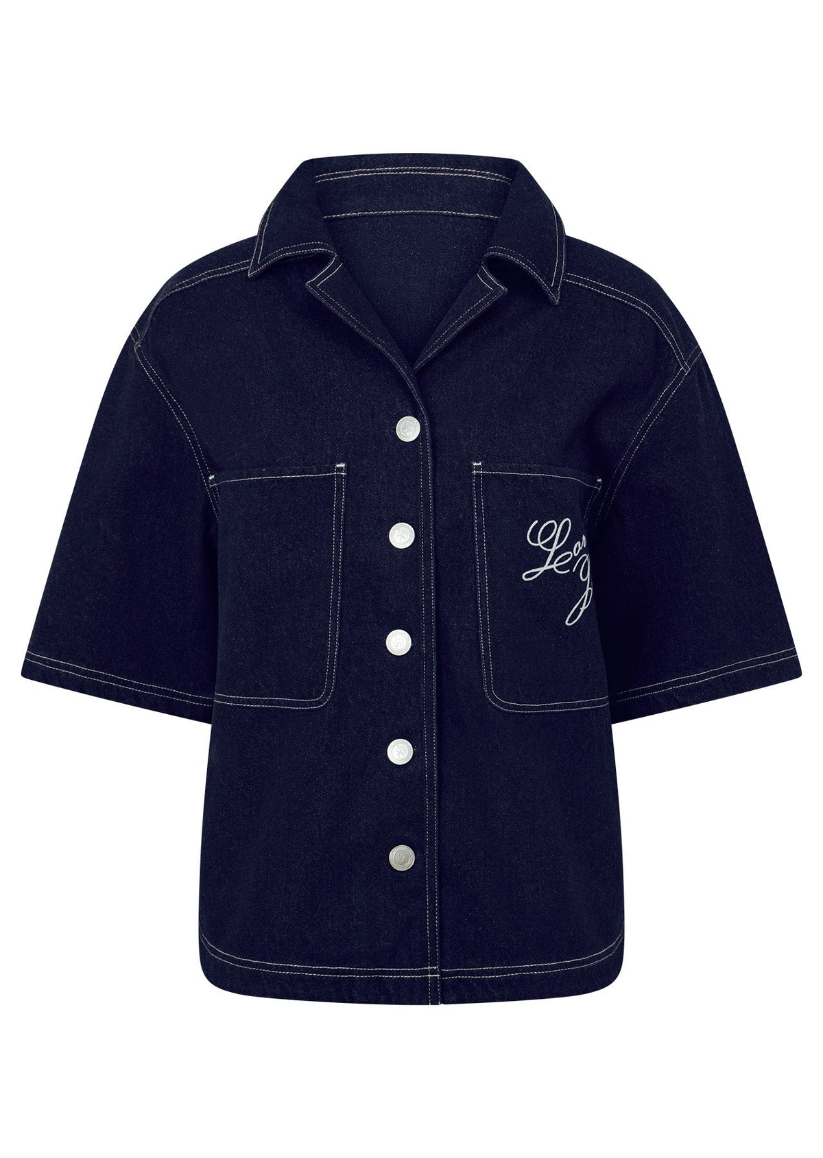 Off Duty Denim Overshirt