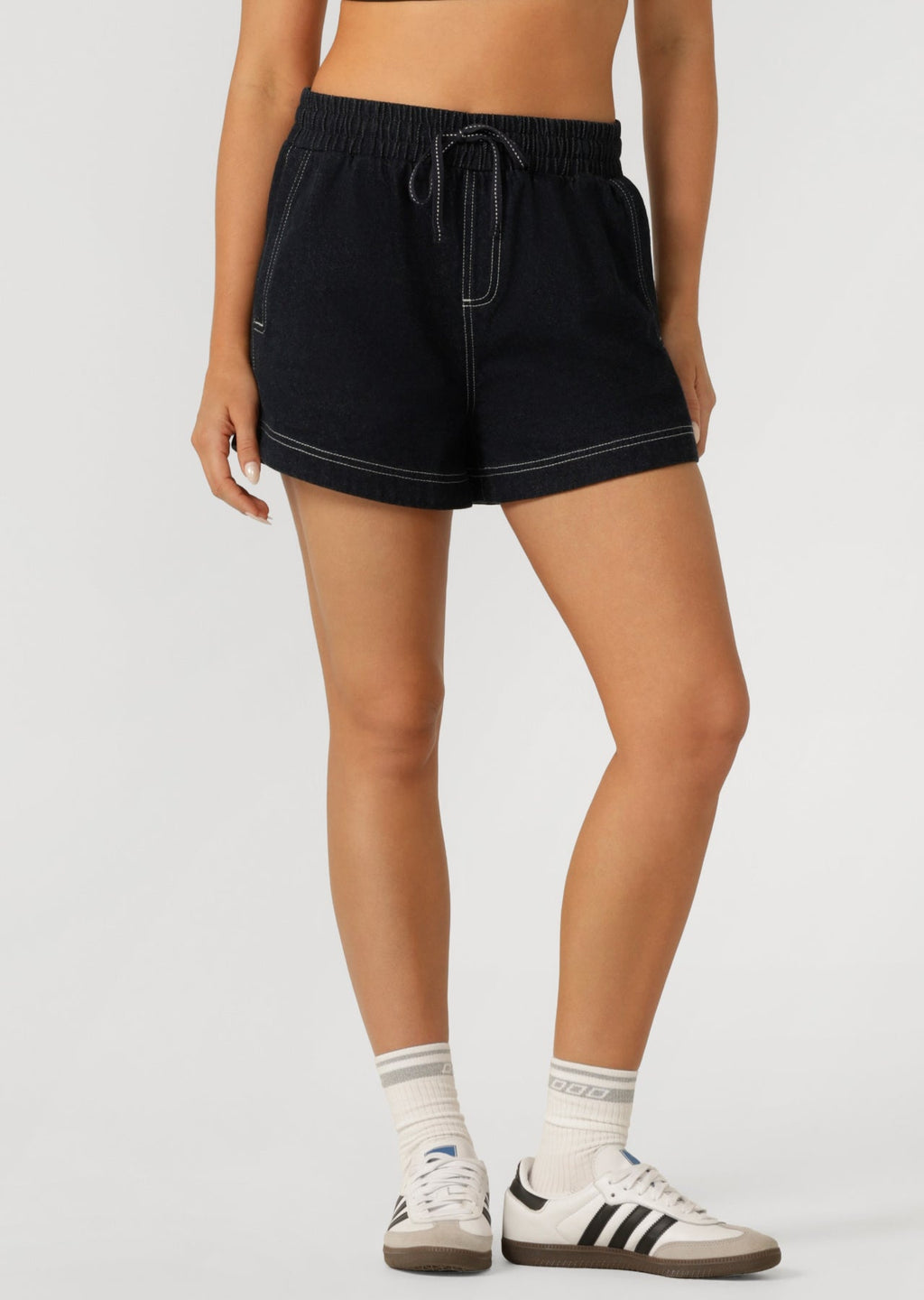 Off Duty Denim Pull On Shorts