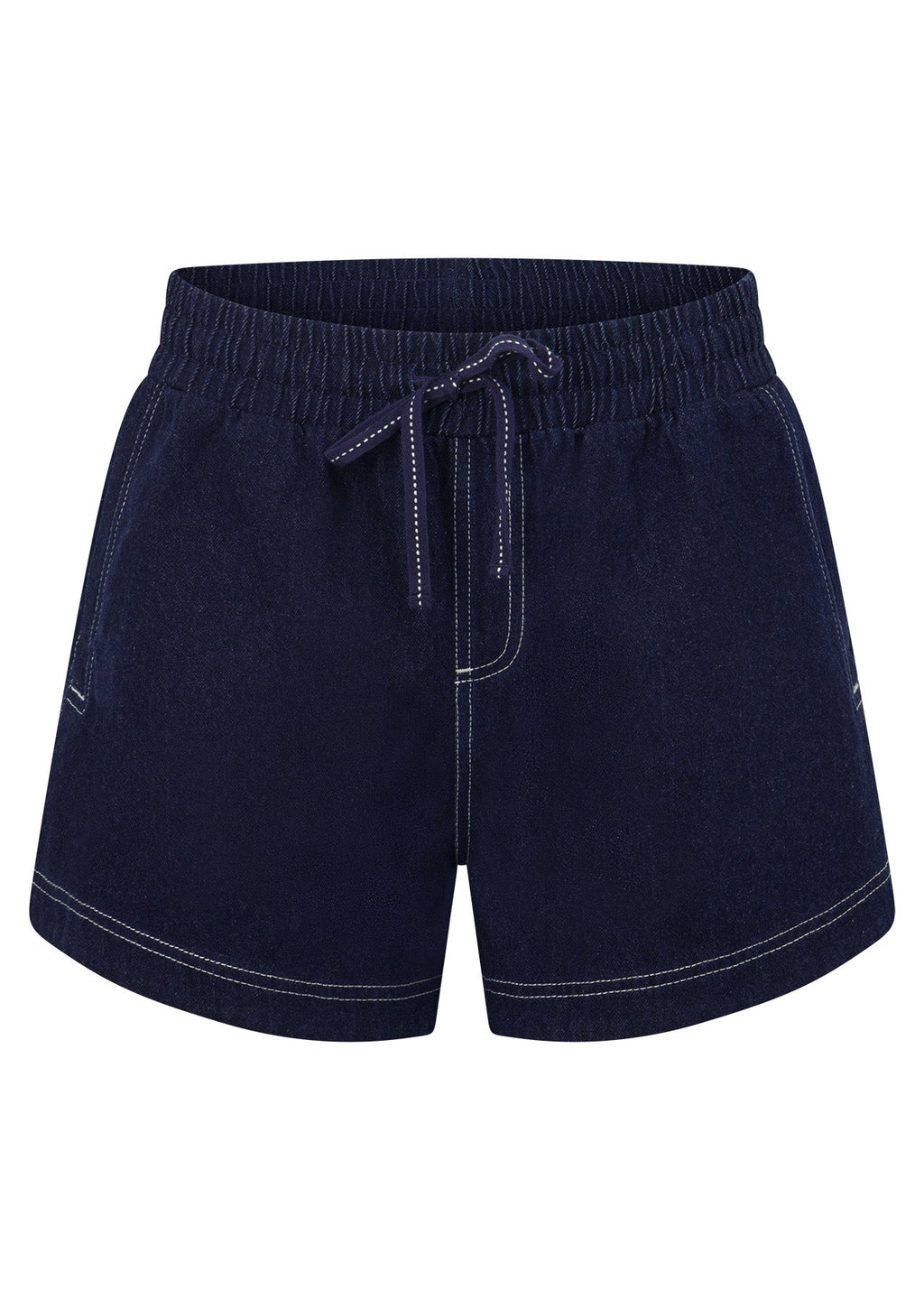 Off Duty Denim Pull On Shorts