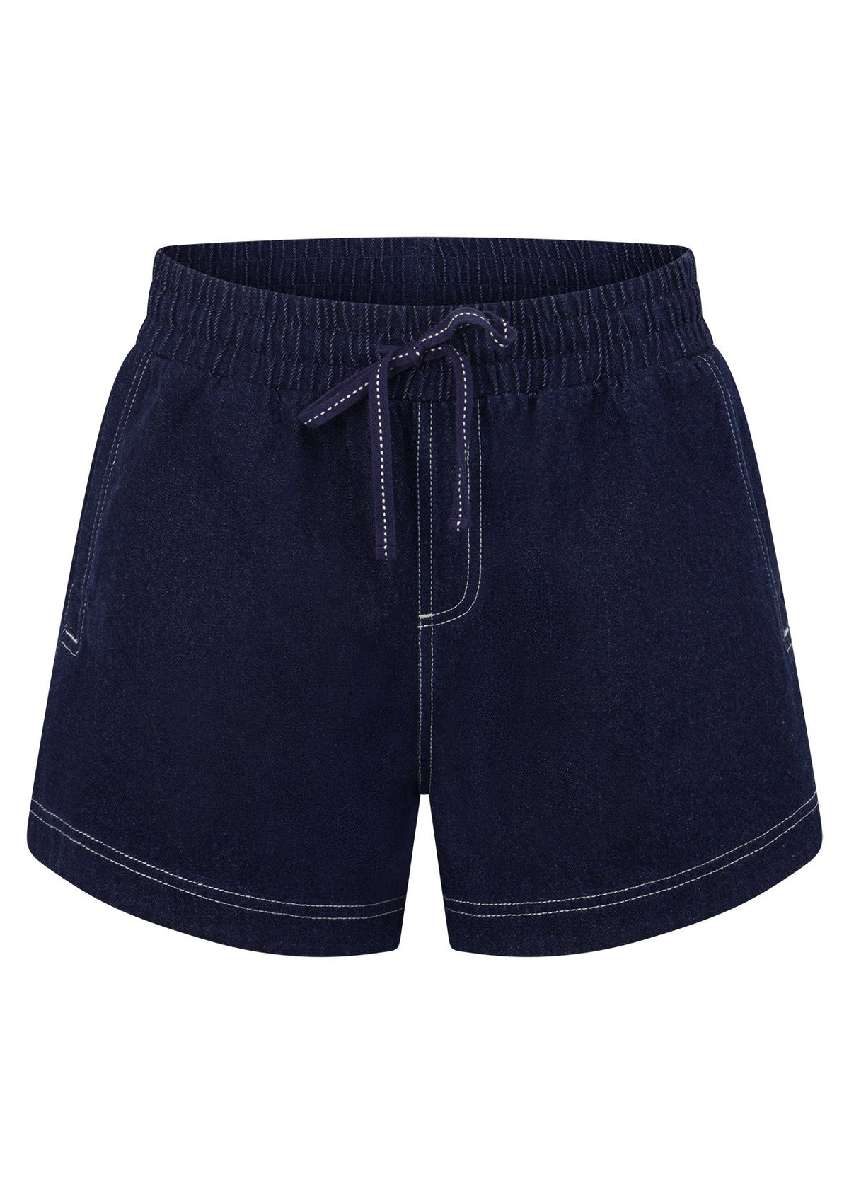 Off Duty Denim Pull On Shorts
