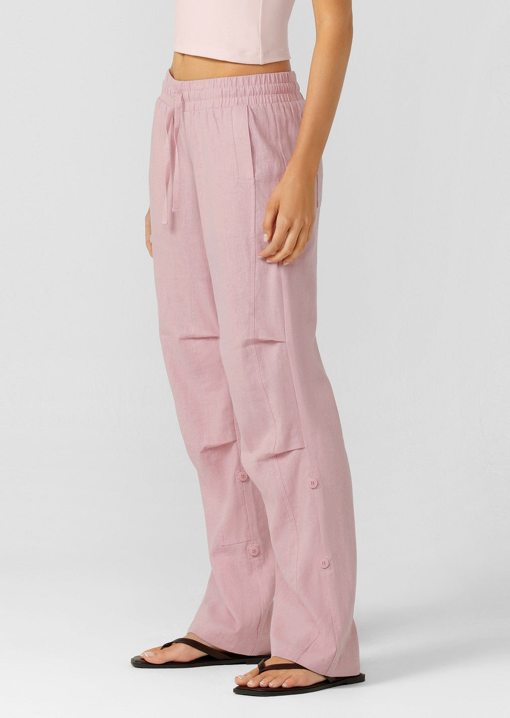 Linen Flashdance Pants