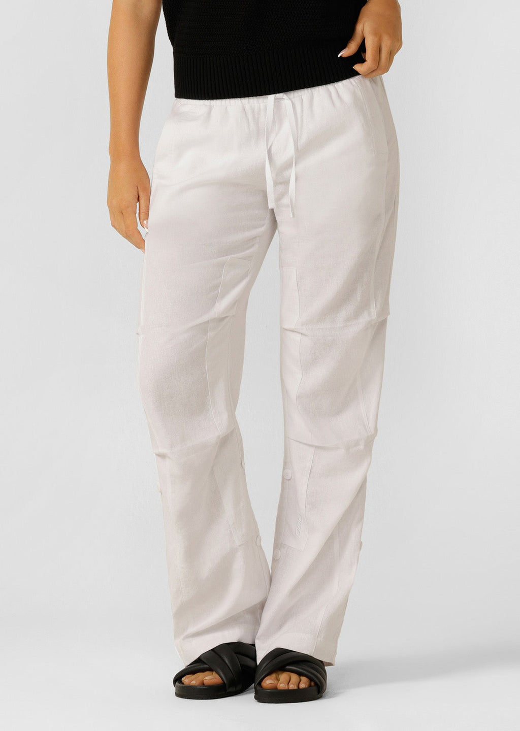 Linen Flashdance Pants