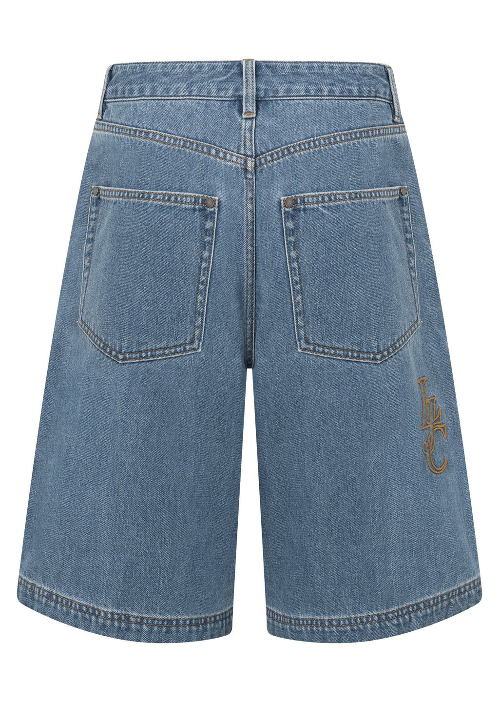 Off Duty Vintage Wash Denim Shorts