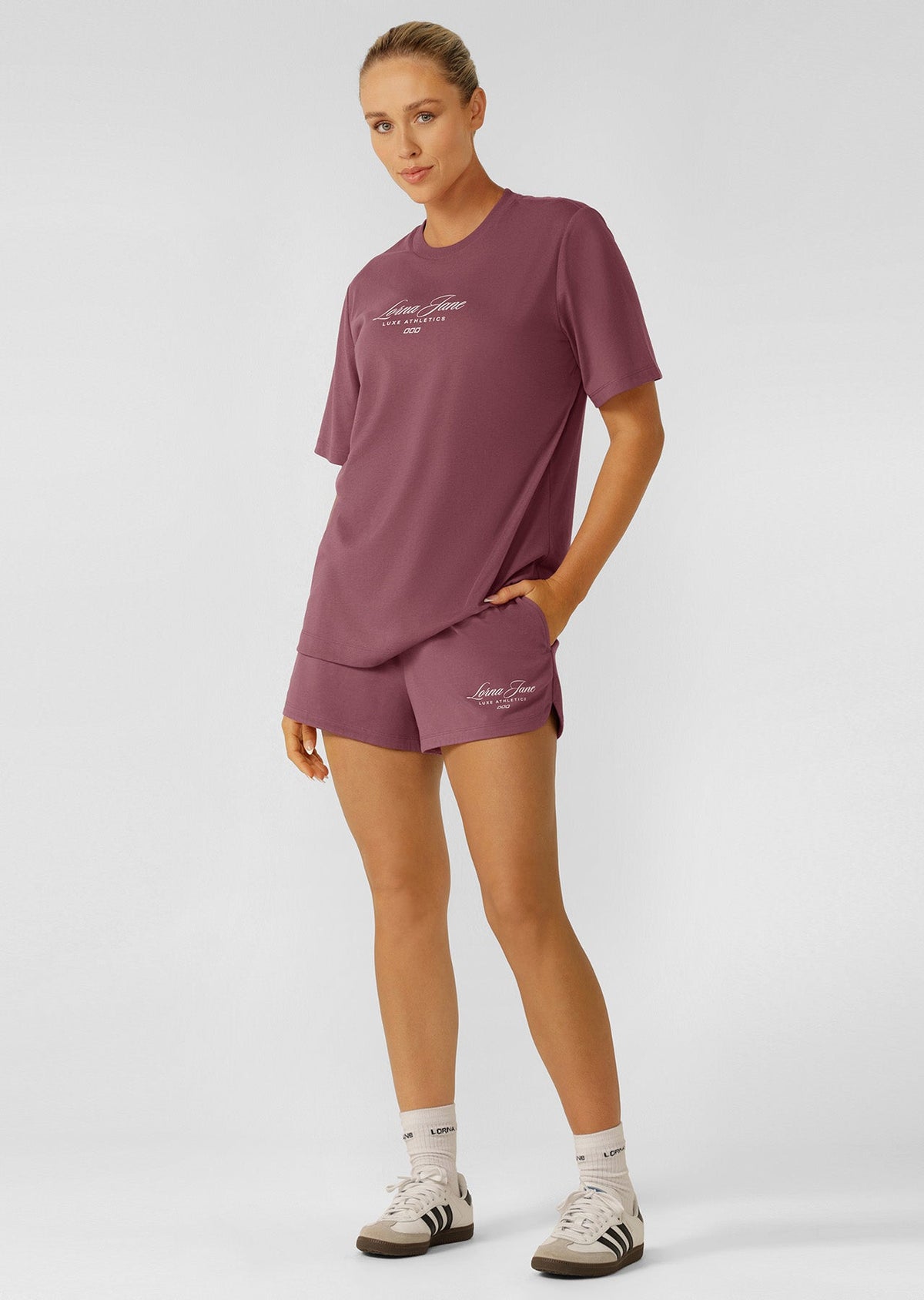 Luxe Athletic Relaxed T-Shirt