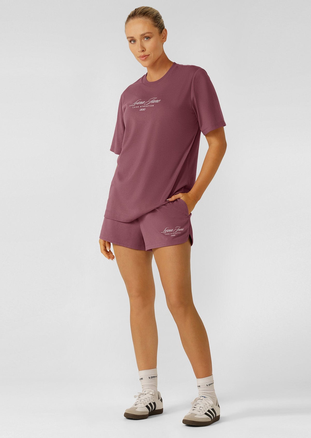 Luxe Athletic Relaxed Shorts