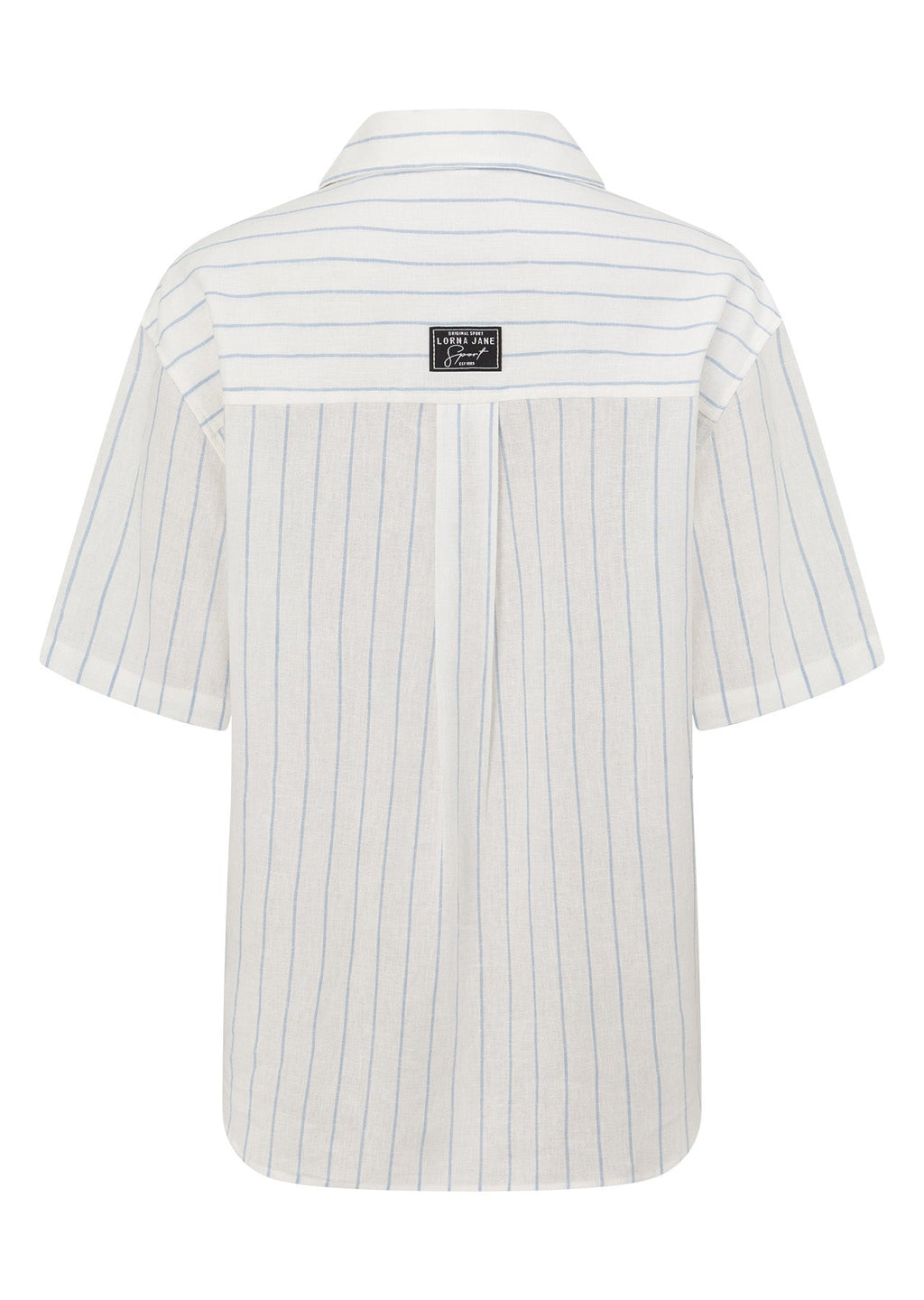 Preset Stripe Linen Short Sleeve Shirt