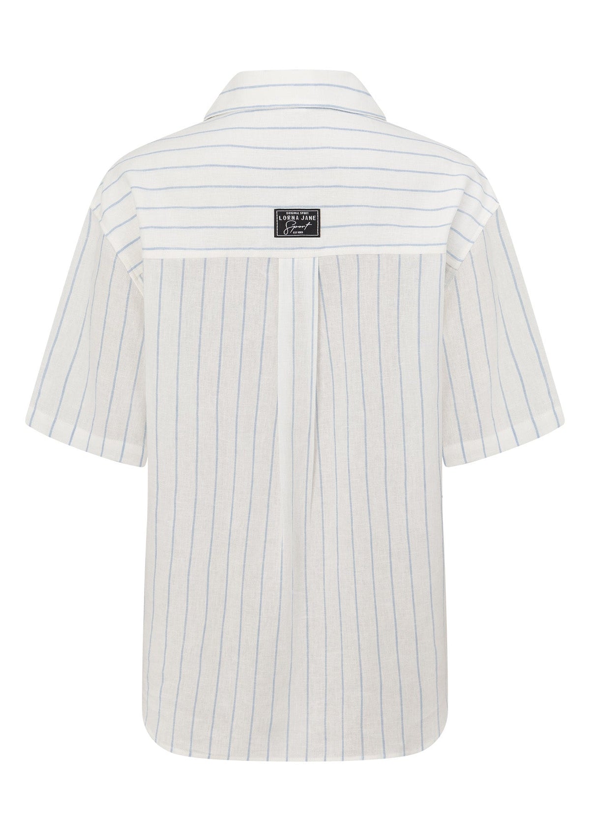 Preset Stripe Linen Short Sleeve Shirt