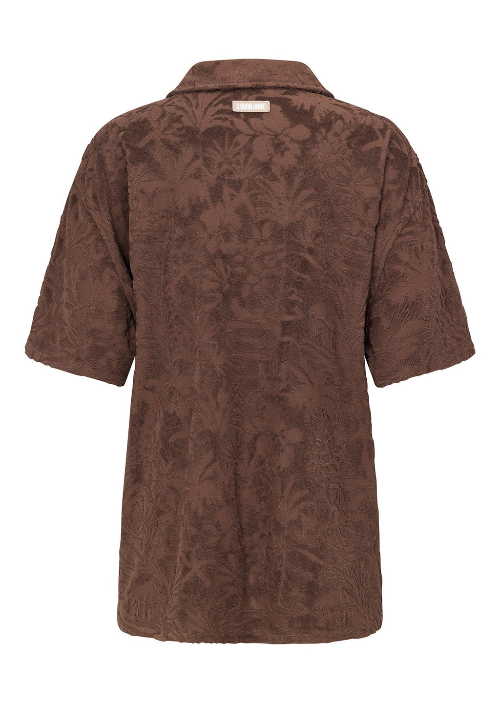 Dusty Palm Towelling Shirt