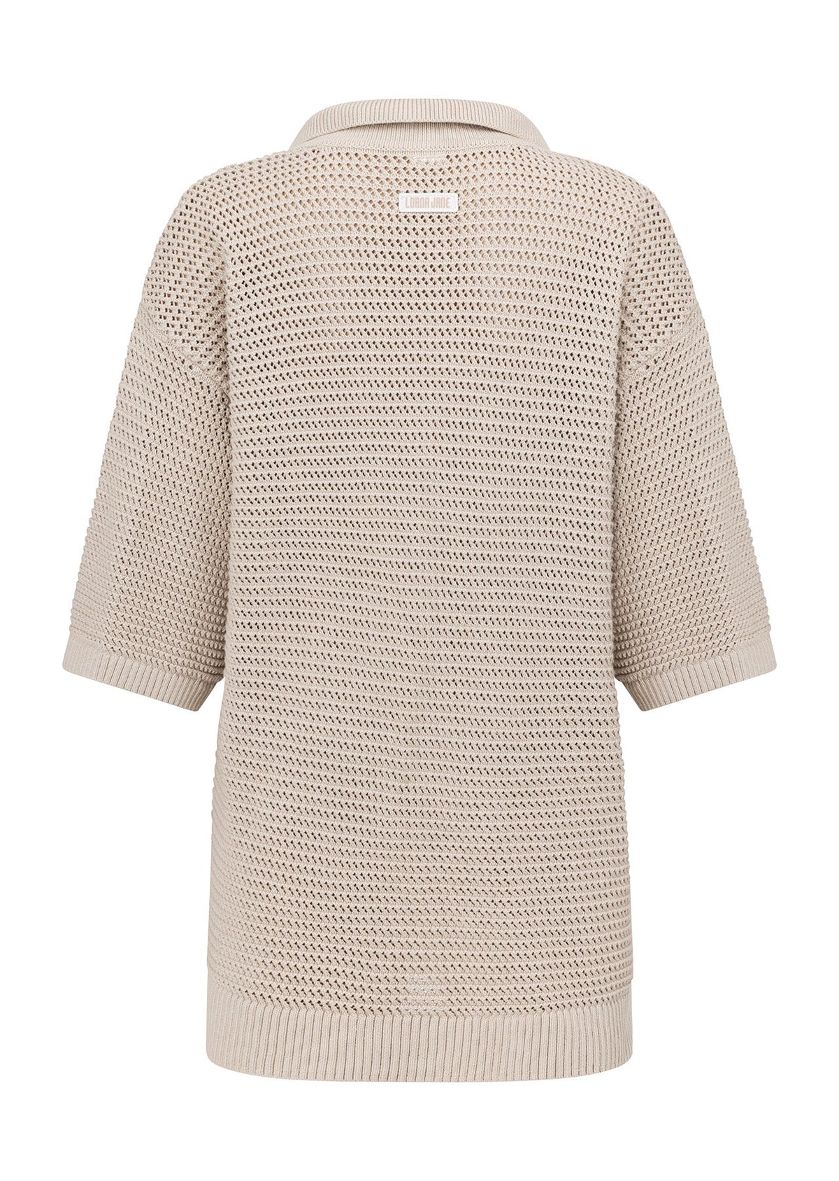 Open Weave Knit Shirt