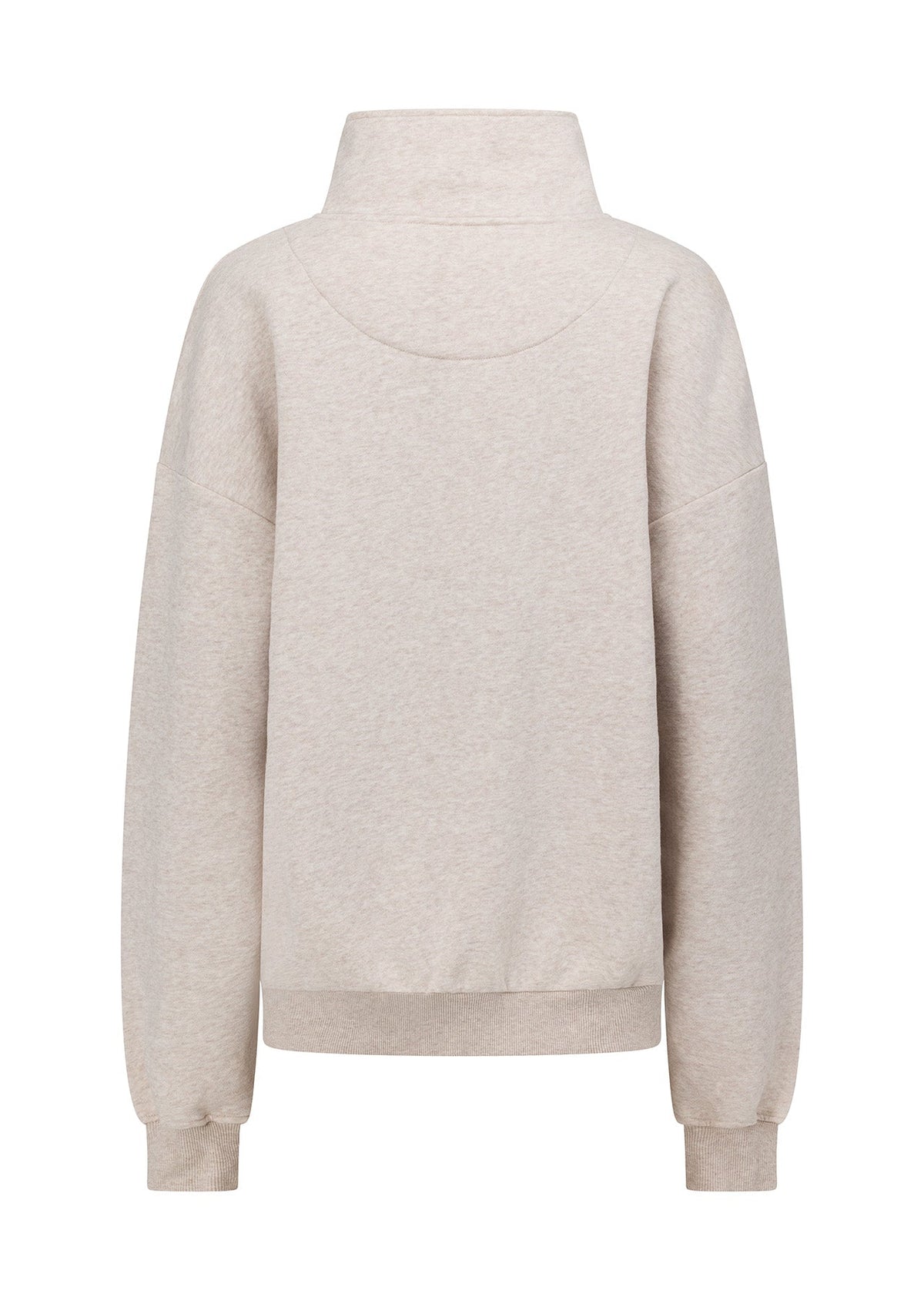 Quater Zip Fleece Oversized Sweat