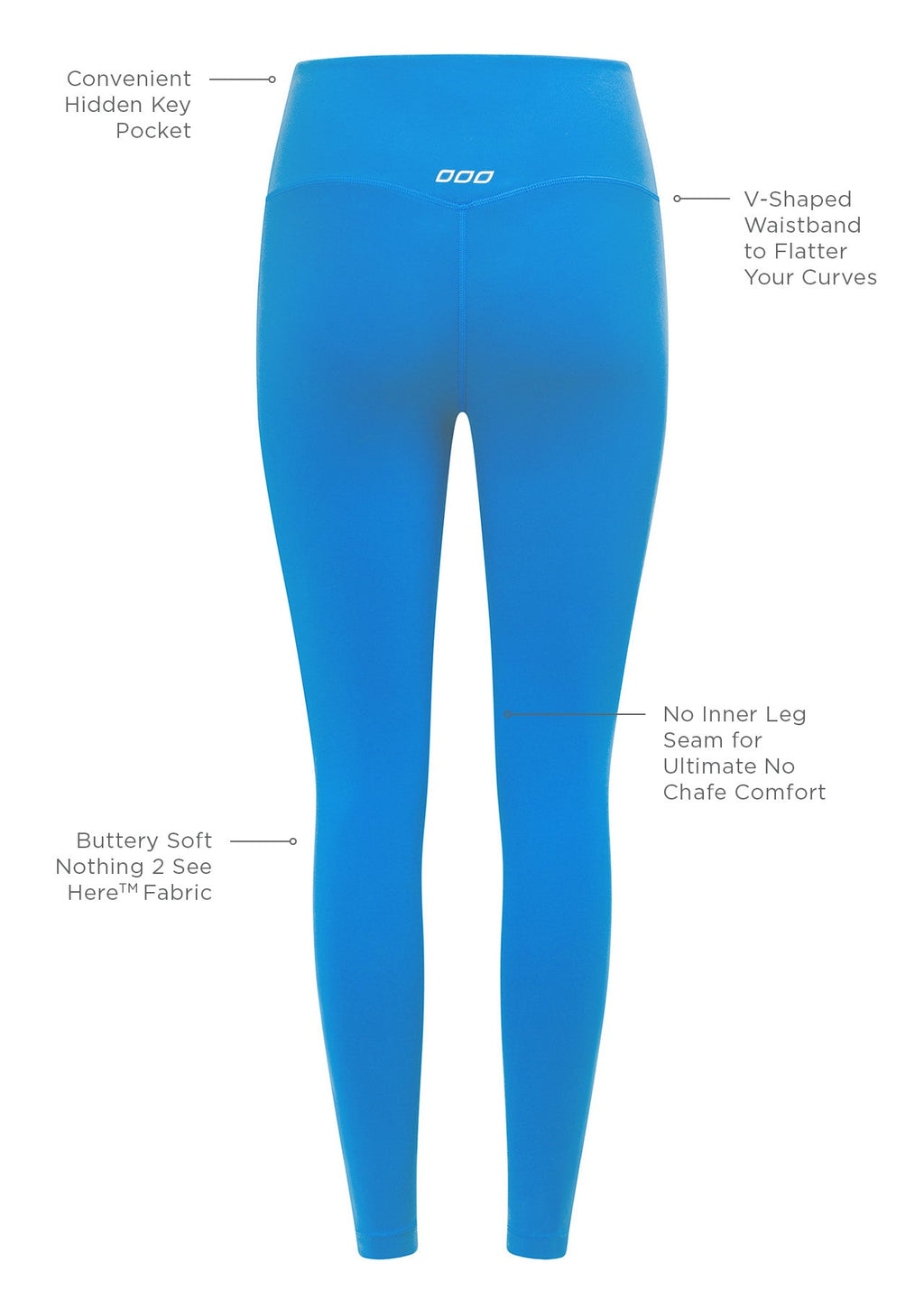 Lotus No Chafe Ankle Biter Leggings