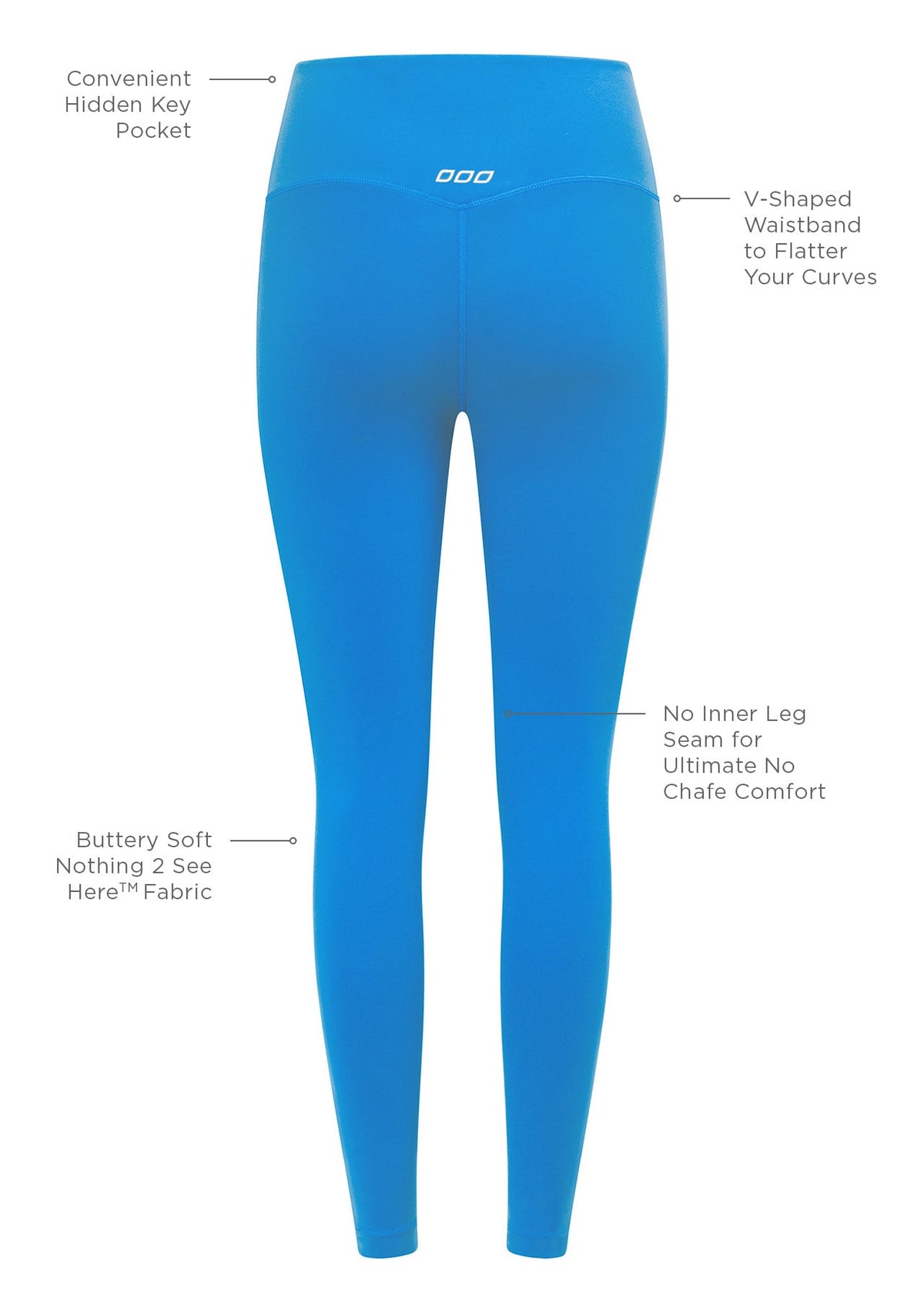 Lotus No Chafe Ankle Biter Leggings
