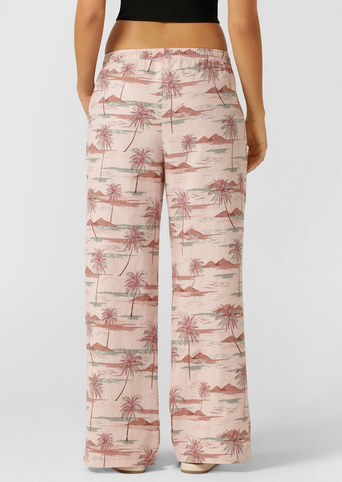 Paradise Palm Weekend Pants
