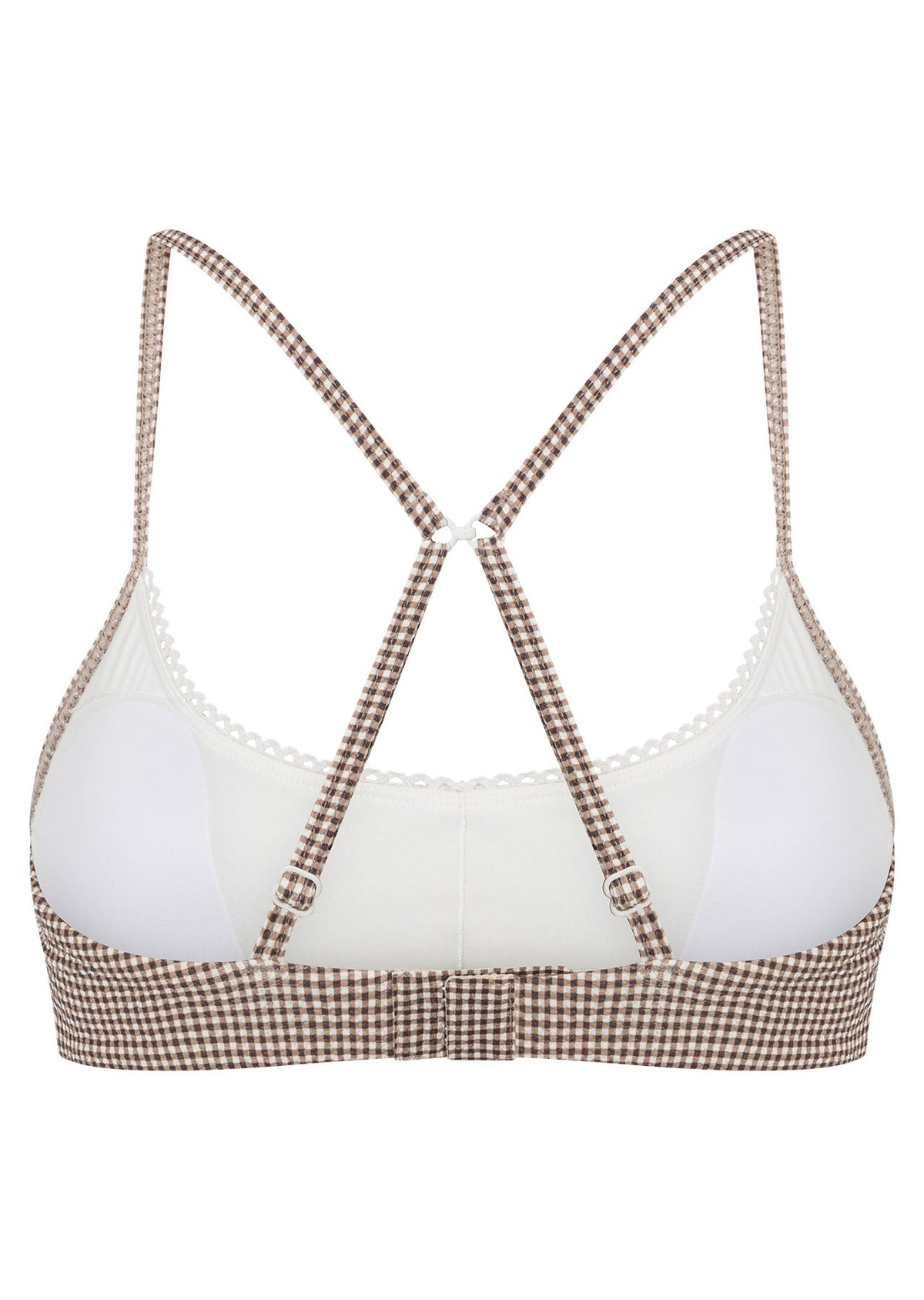 Dream Maker Gingham Sports Bra