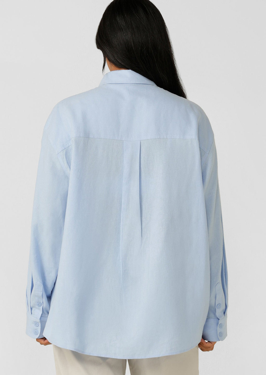 Everline Long Sleeve Linen Shirt