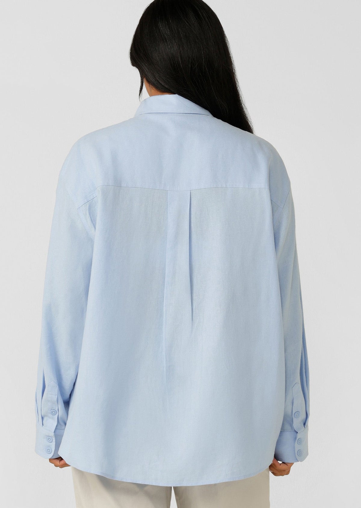 Everline Long Sleeve Linen Shirt