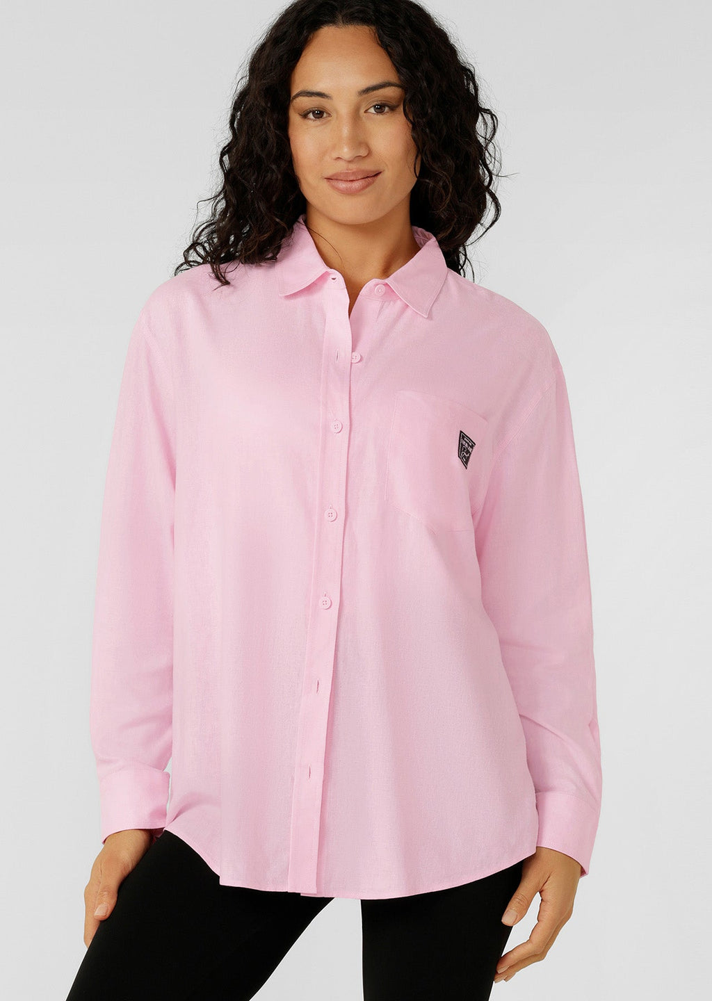 Everline Long Sleeve Linen Shirt