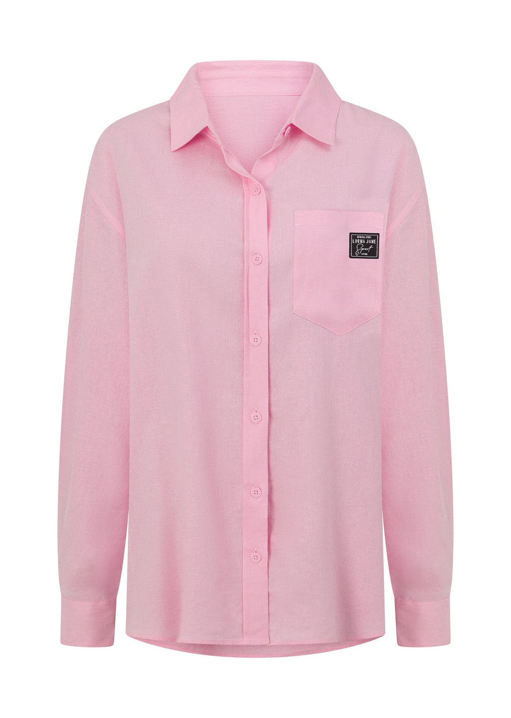Everline Long Sleeve Linen Shirt