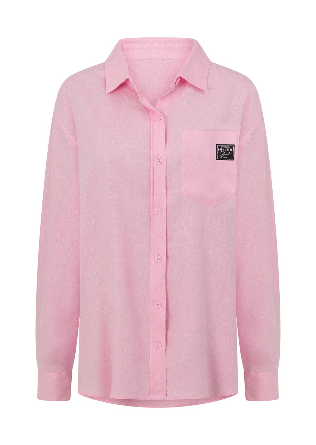 Everline Long Sleeve Linen Shirt