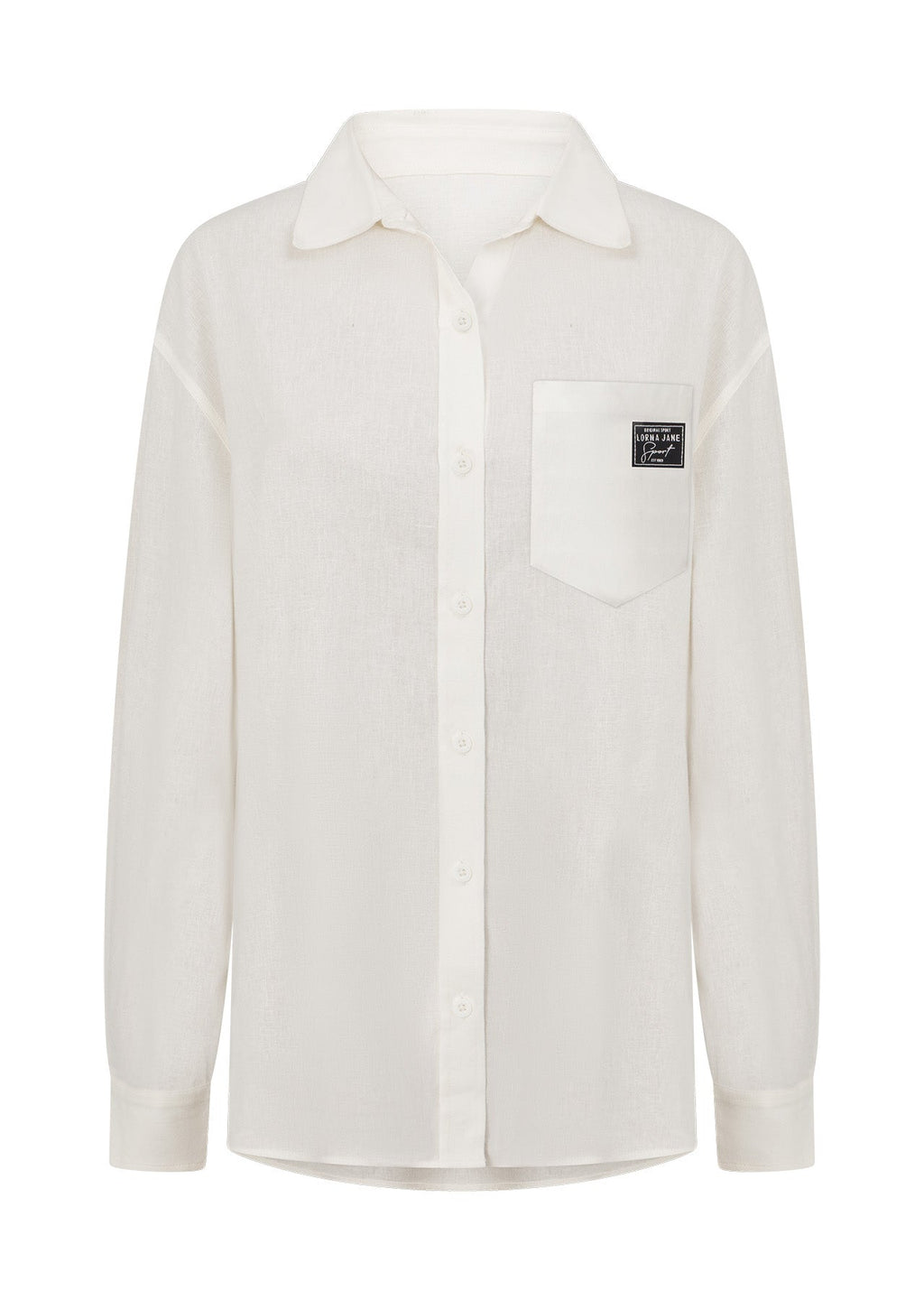 Everline Long Sleeve Linen Shirt