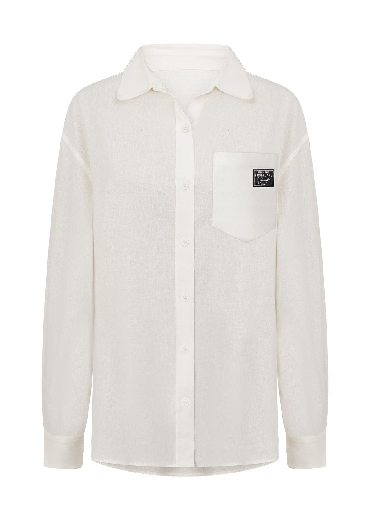 Everline Long Sleeve Linen Shirt