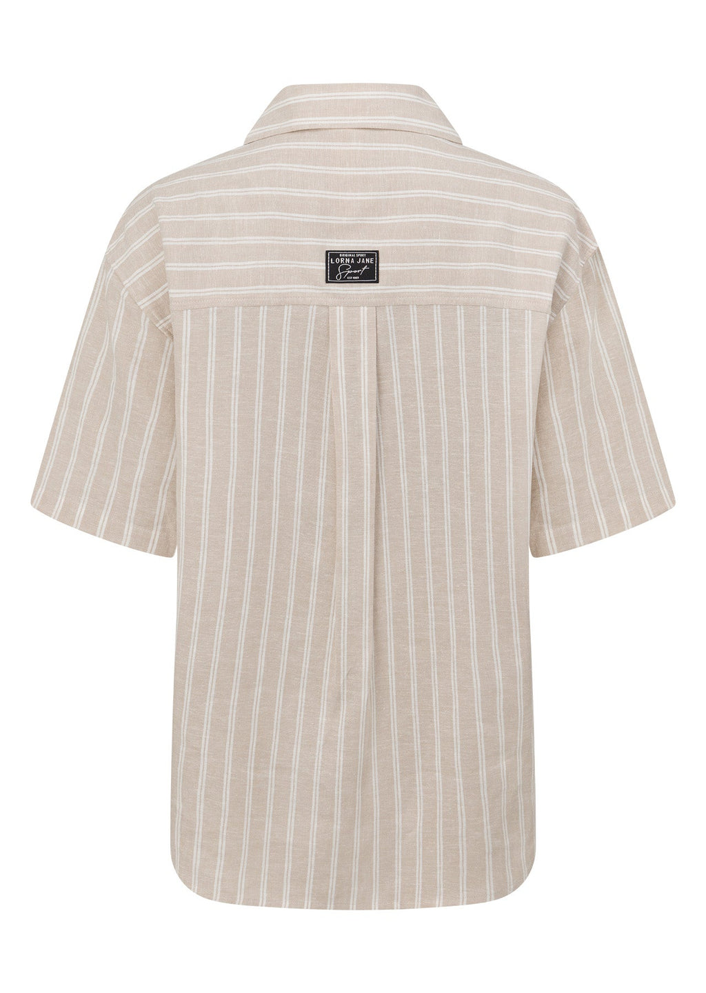 Preset Stripe Linen Short Sleeve Shirt
