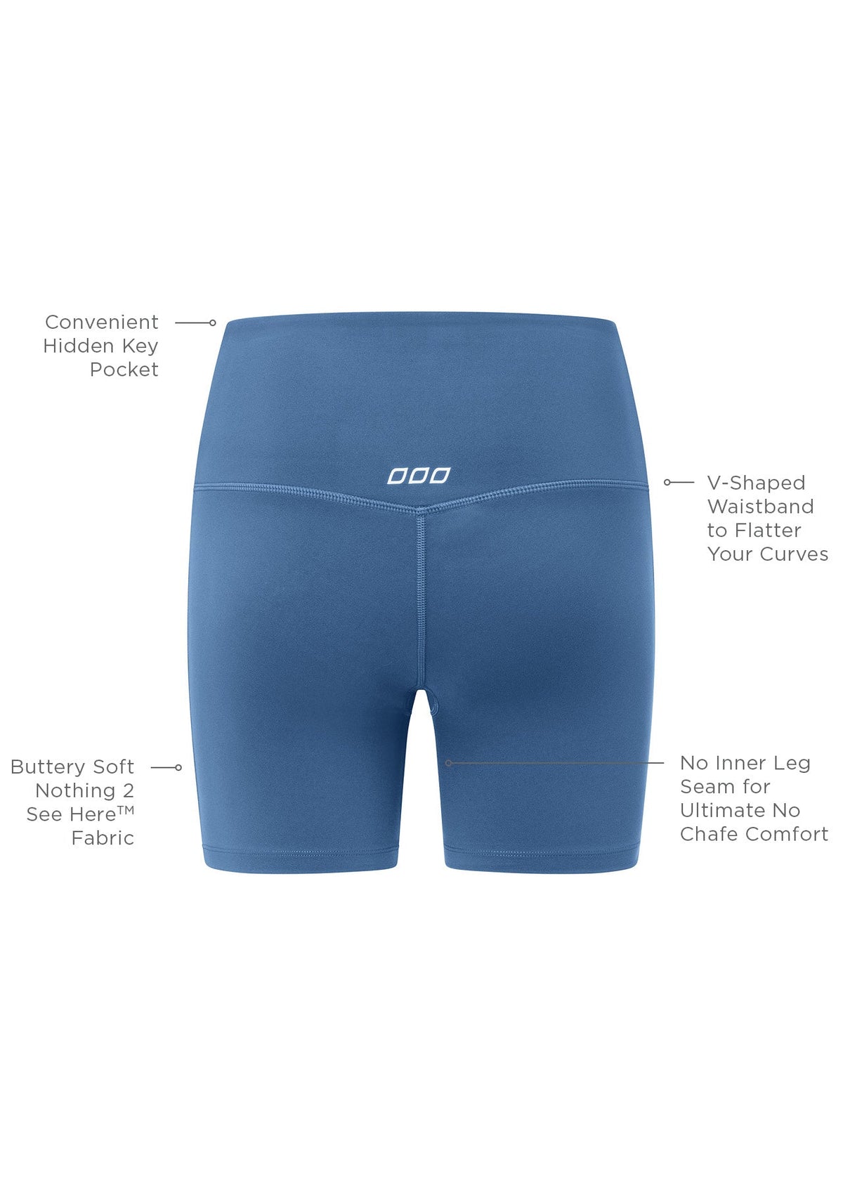 Lotus No Chafe 16cm Bike Shorts