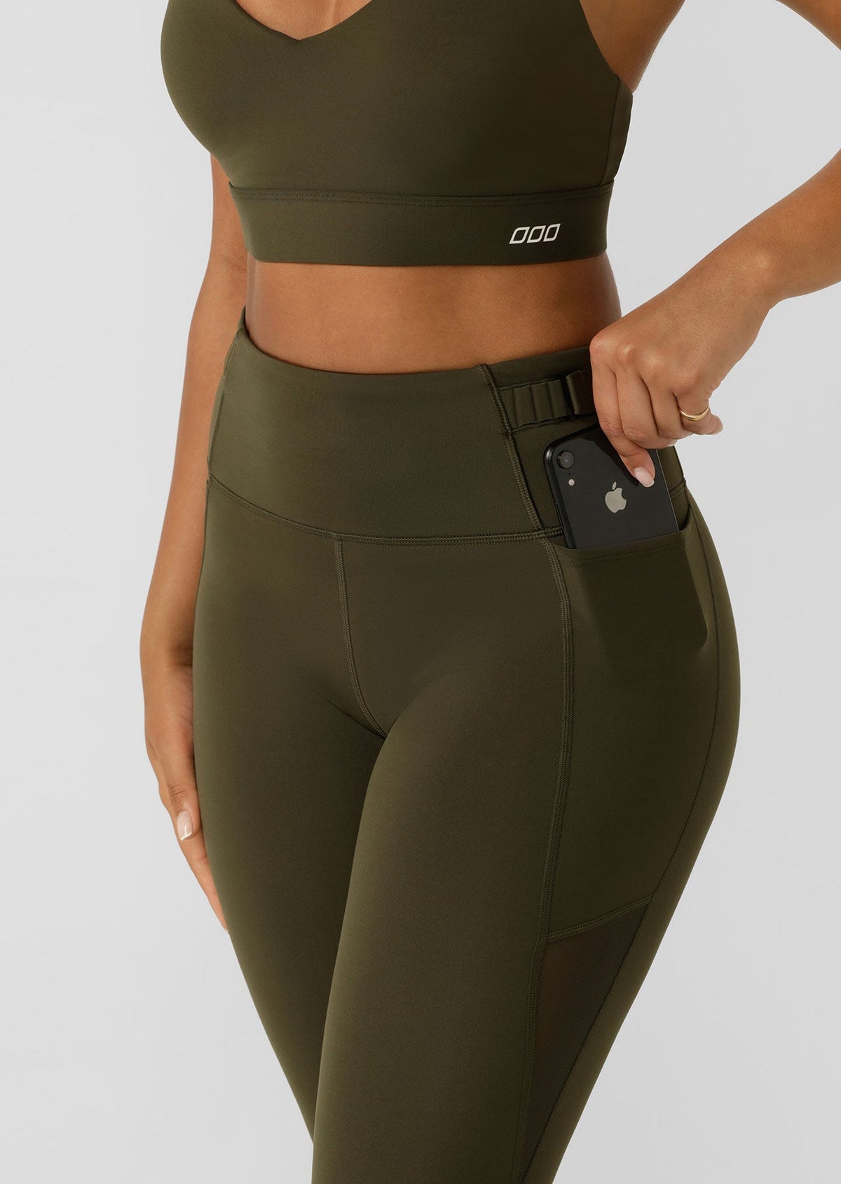 Cinch And Support Phone Pocket Ankle Biter Leggings
