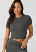 Modal Luxe Lounge Rib Tee