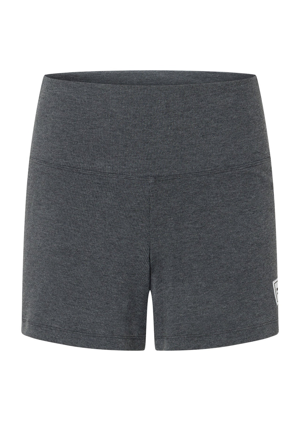 Modal Luxe Lounge Fold Waist Rib Kick Shorts