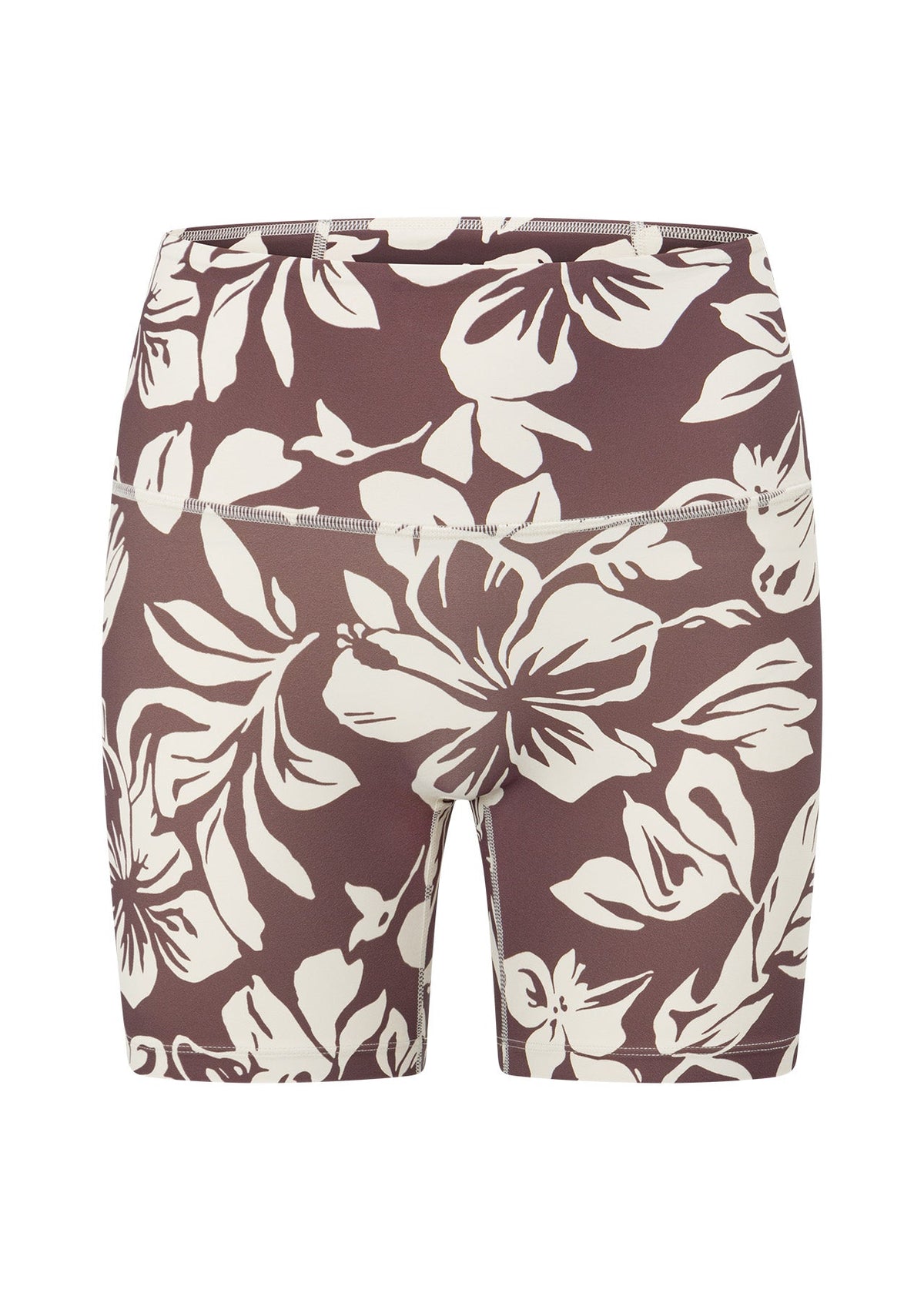 Hibiscus Hi-Fold No Ride Bike Shorts