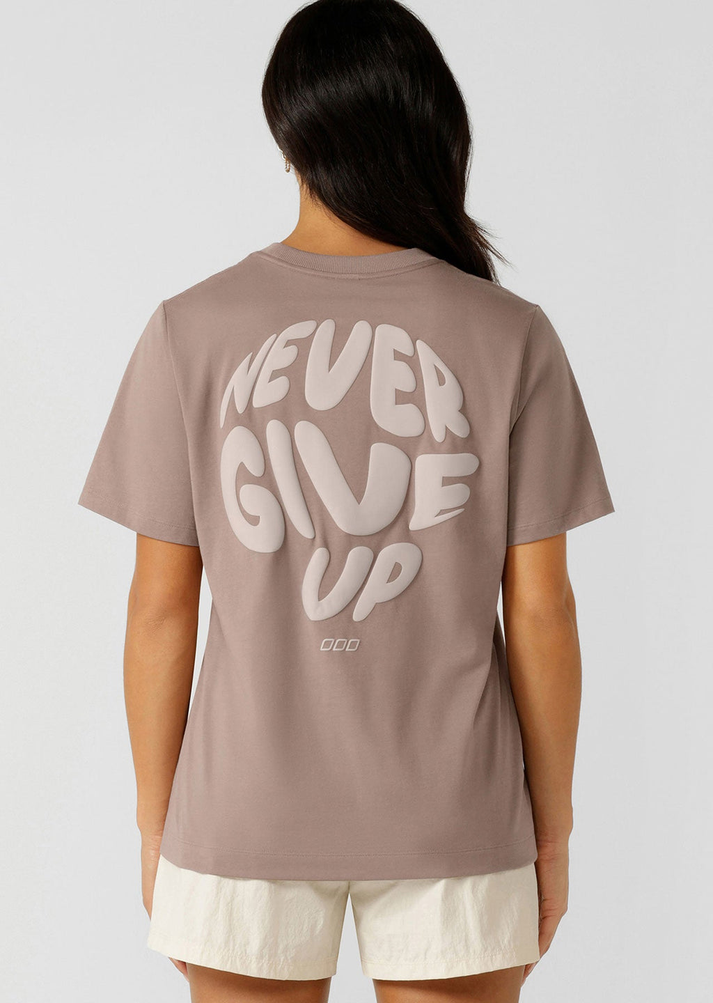 Never Give Up Relaxed T-Shirt