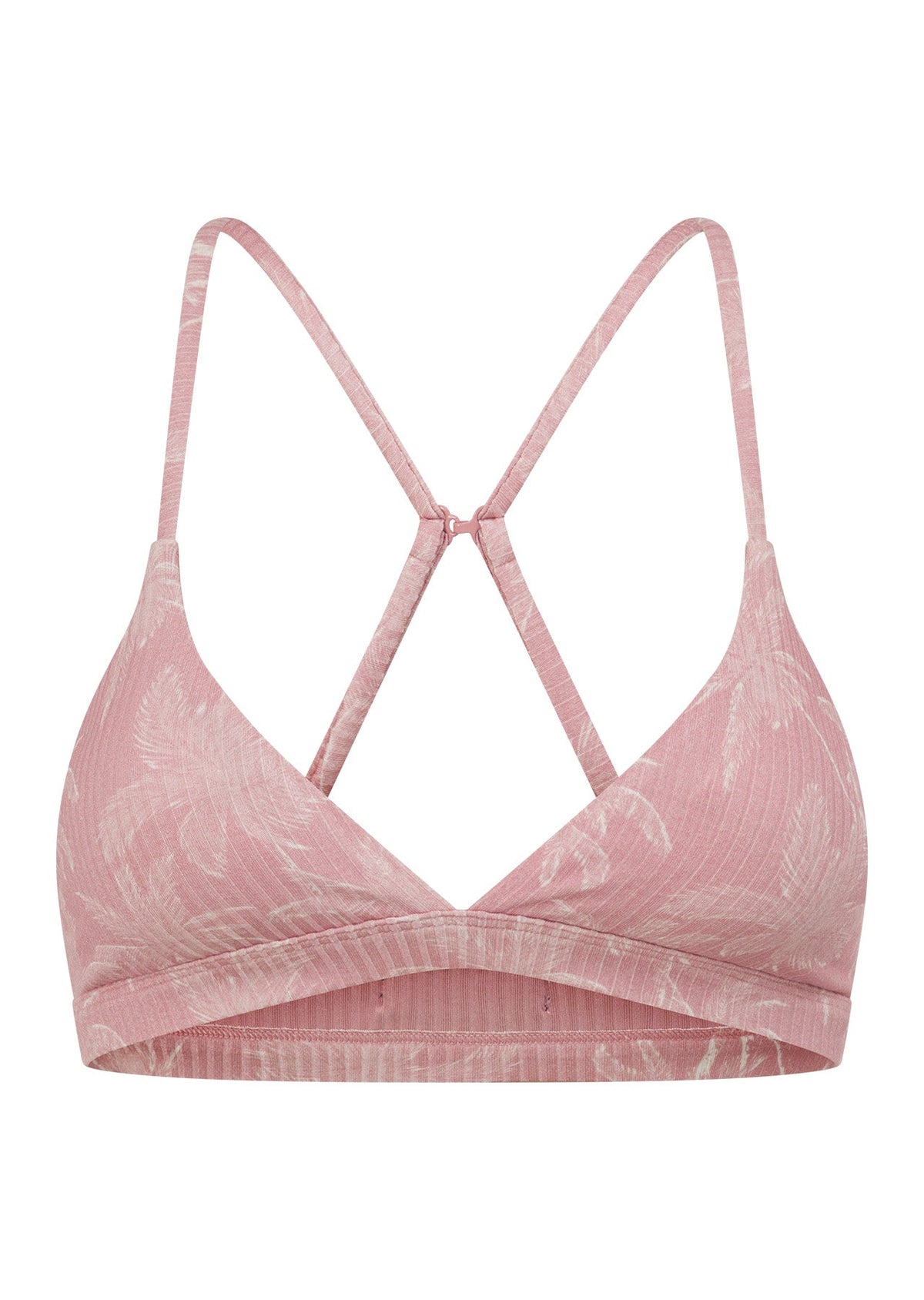 Blush Palm Rib Bralette