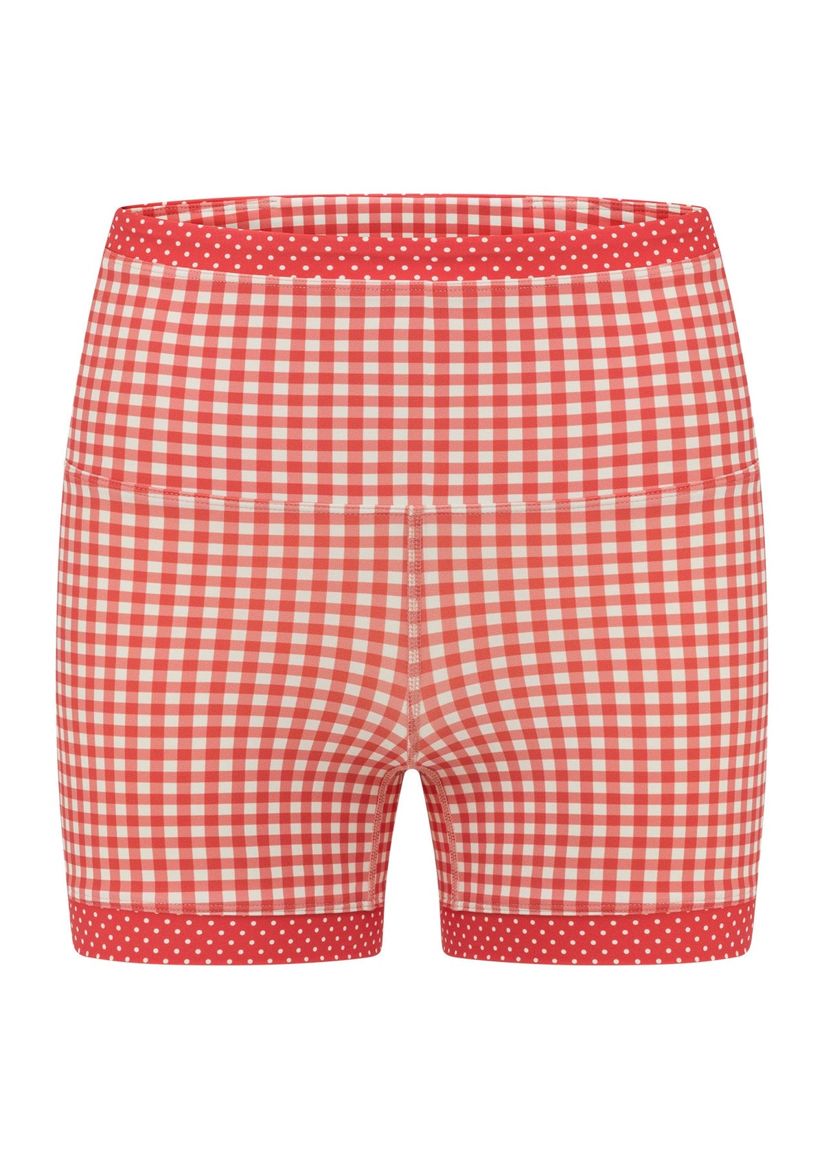 Coucou Gingham 12cm Bike Shorts