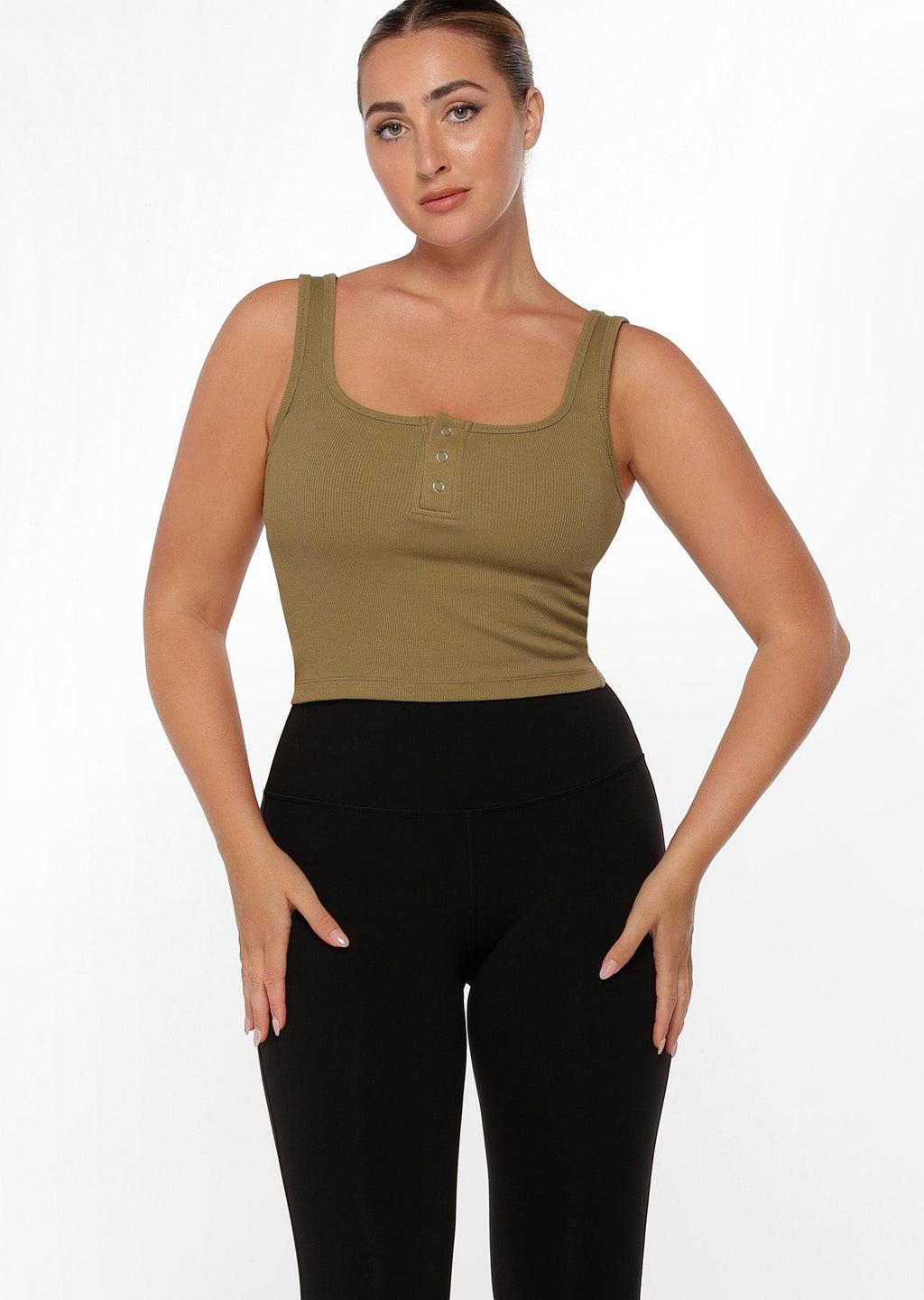 Push On Cropped Tank