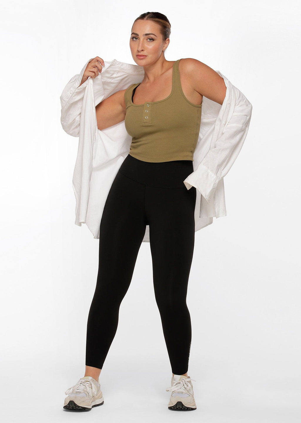 Push On Cropped Tank