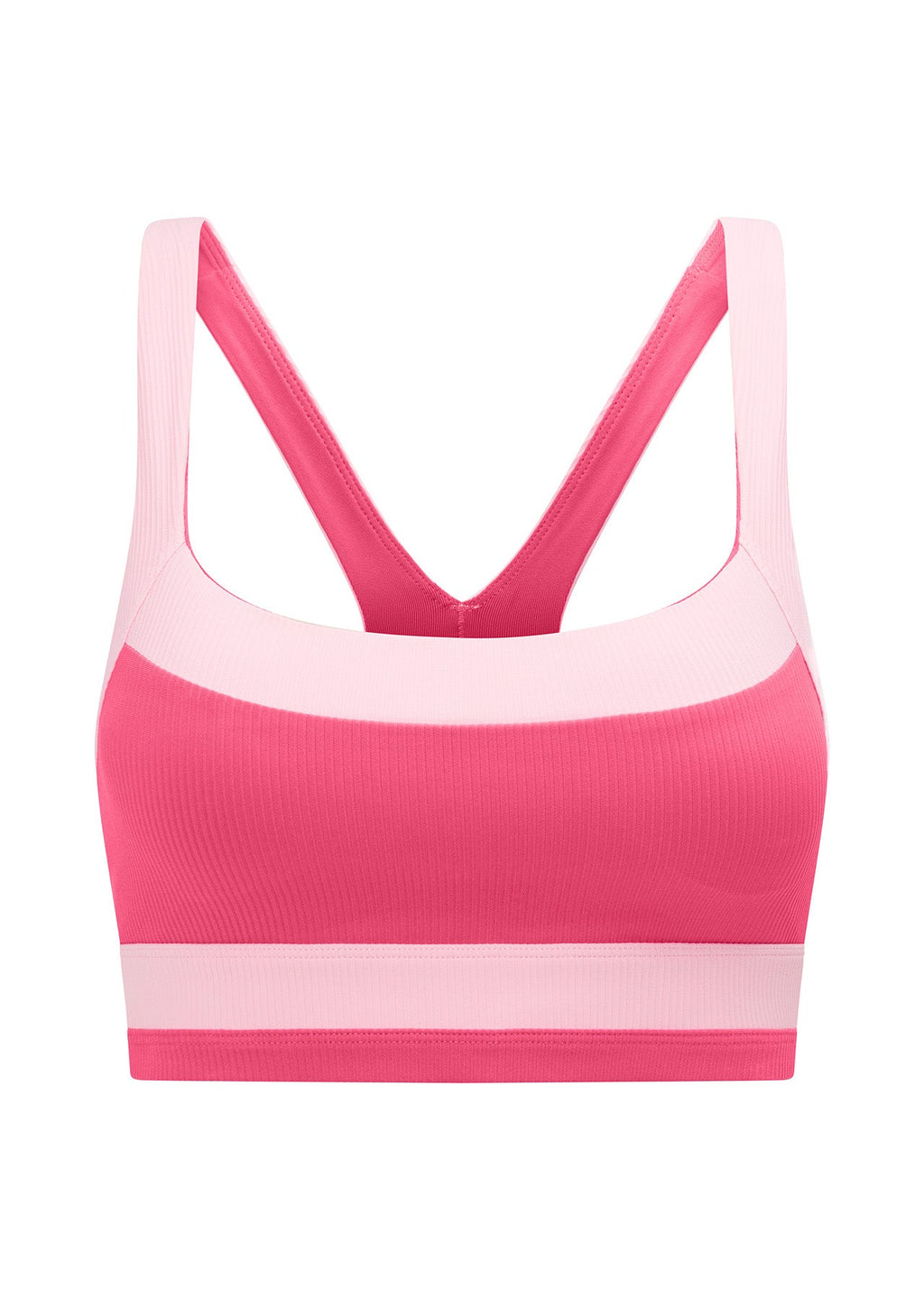 Flaunt It Rib Sports Bra