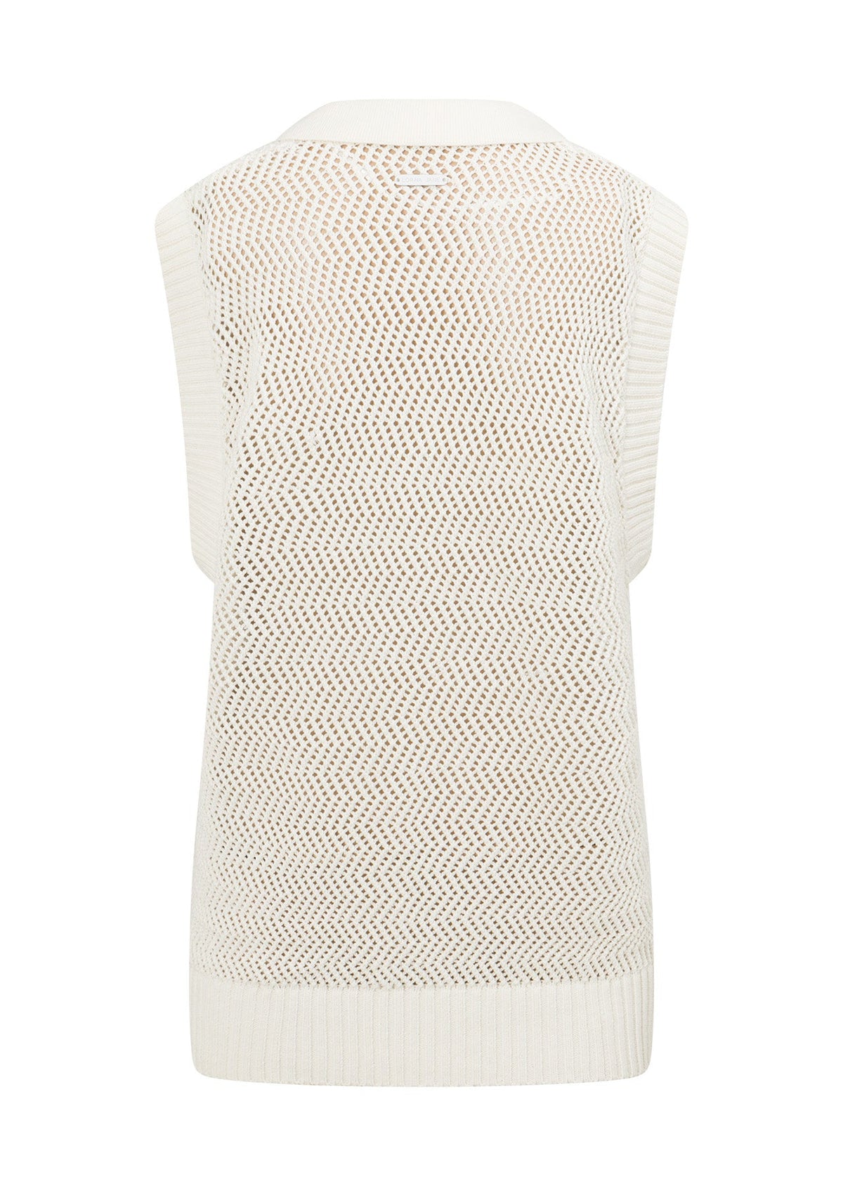Breezy Open Weave Knit Vest