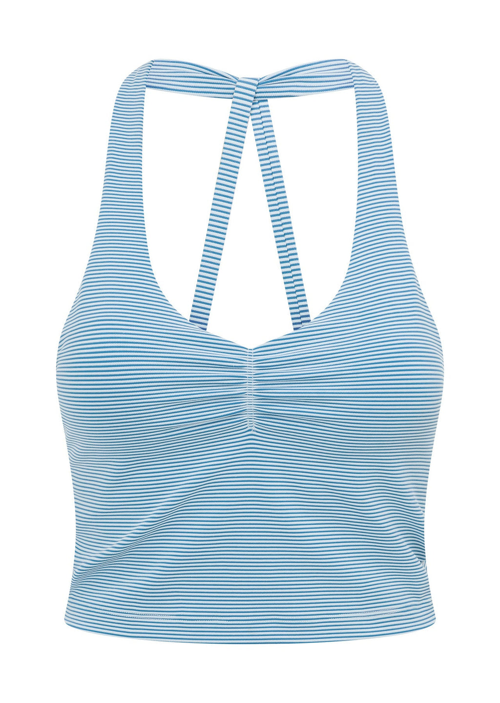 Earn Your Stripes Rib Bra Tank Combo