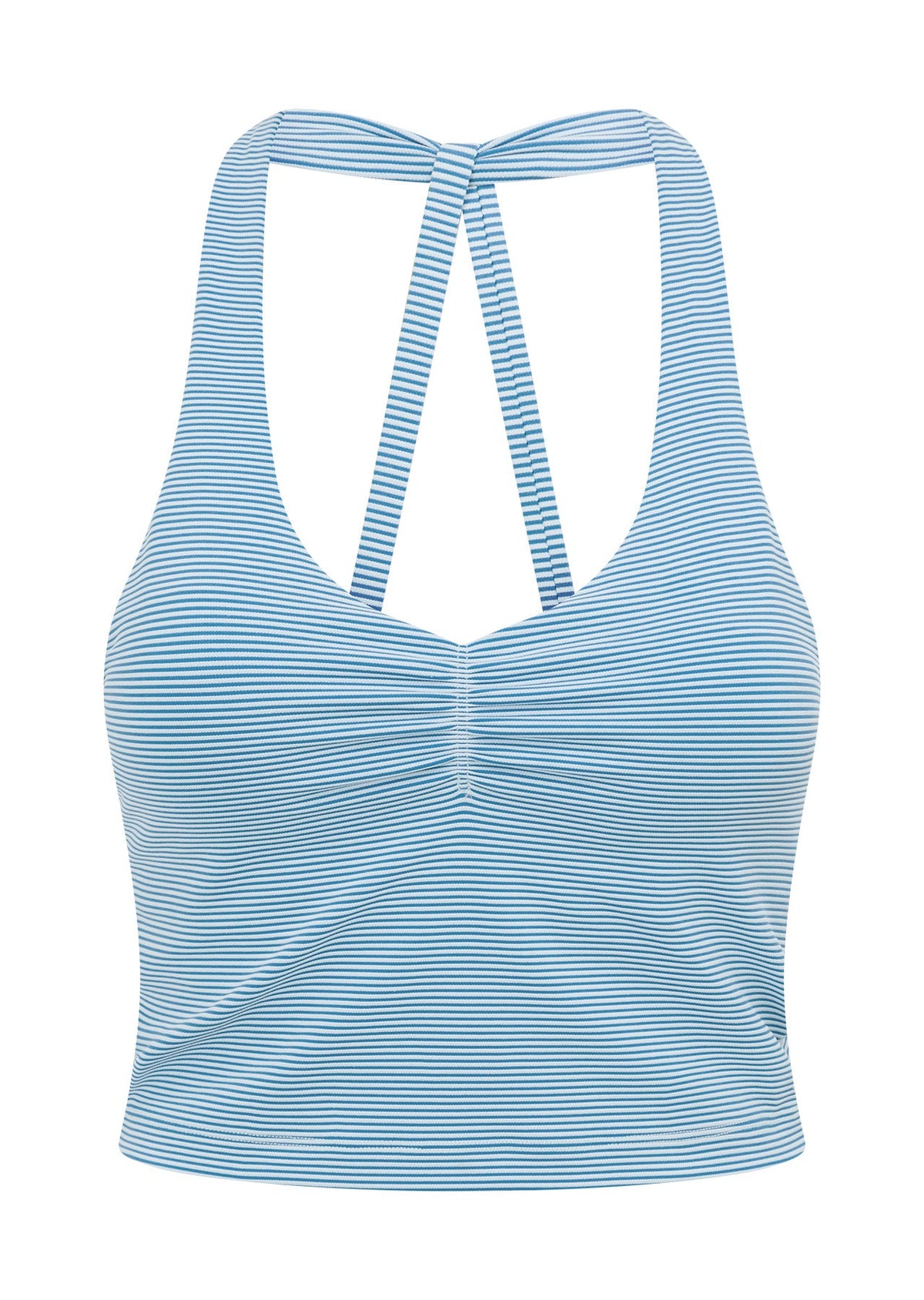 Earn Your Stripes Rib Bra Tank Combo