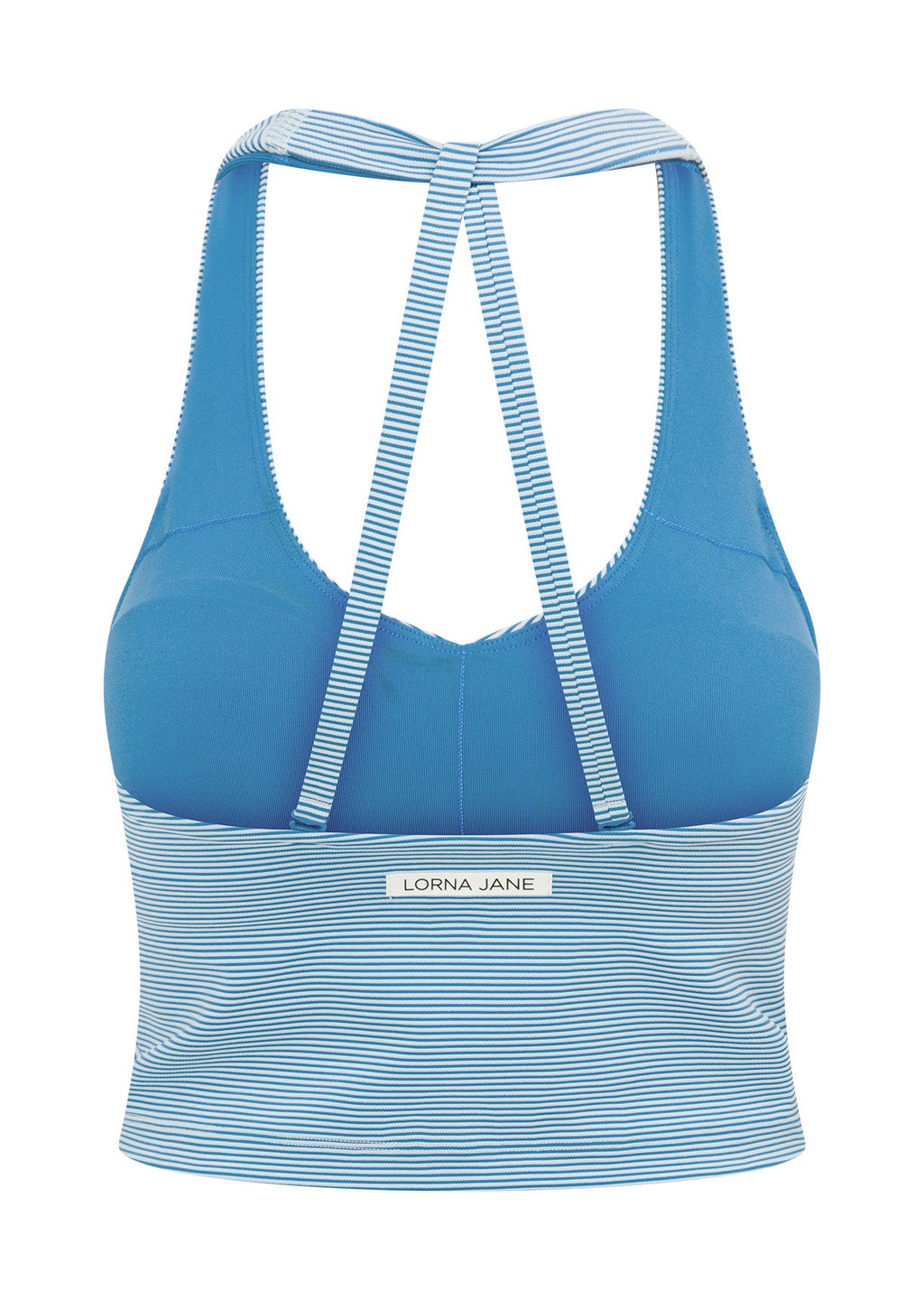 Earn Your Stripes Rib Bra Tank Combo