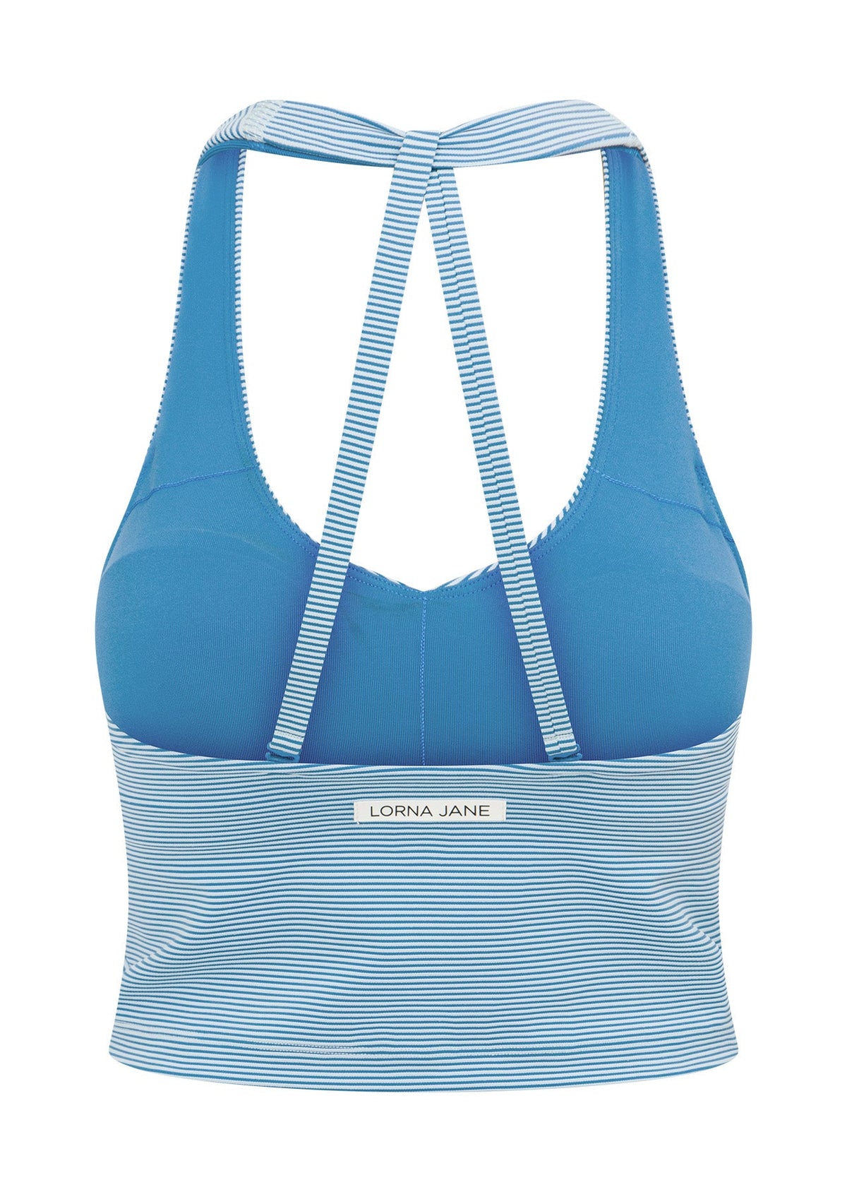 Earn Your Stripes Rib Bra Tank Combo