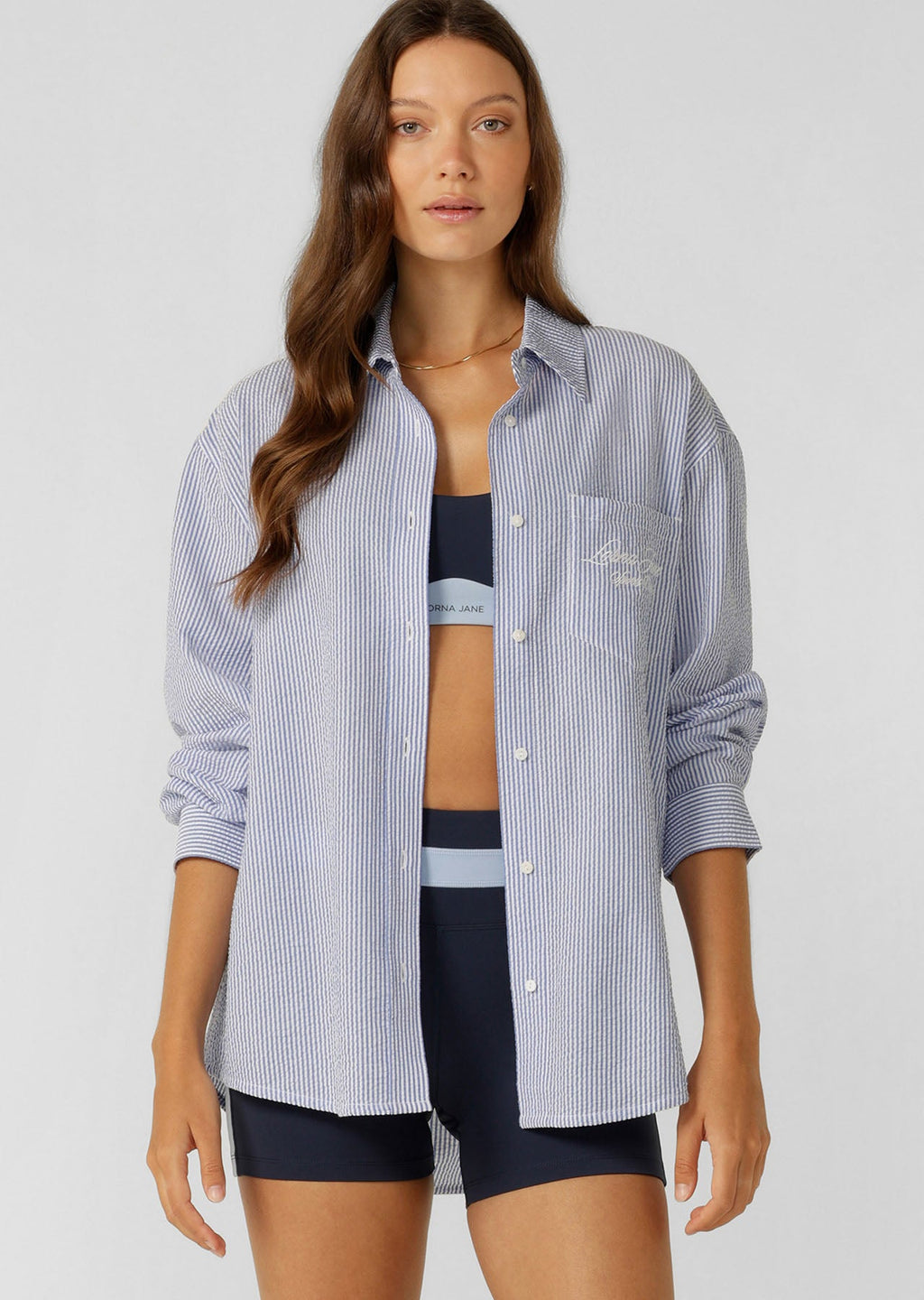 Country Club Seersucker Shirt