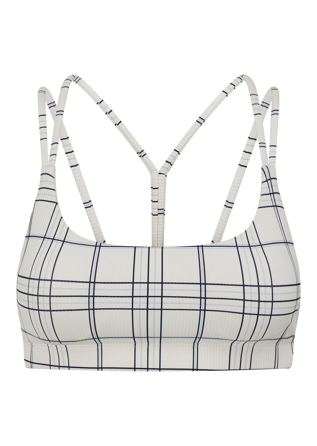Checked Out Rib All Day Sports Bra