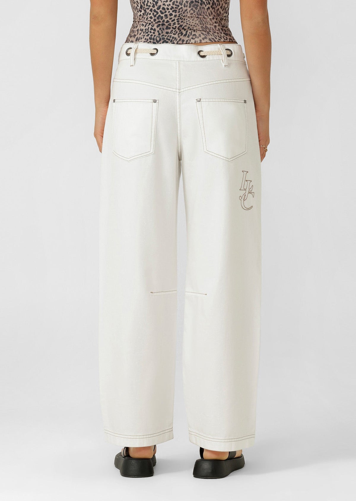 Off Duty Vintage Denim Pants