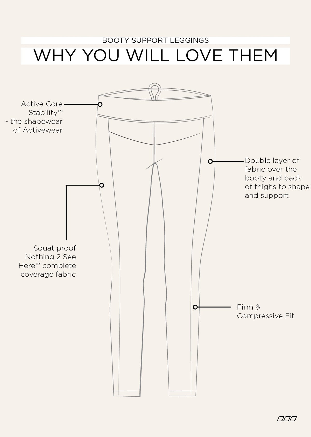 Booty Support Ankle Biter Leggings