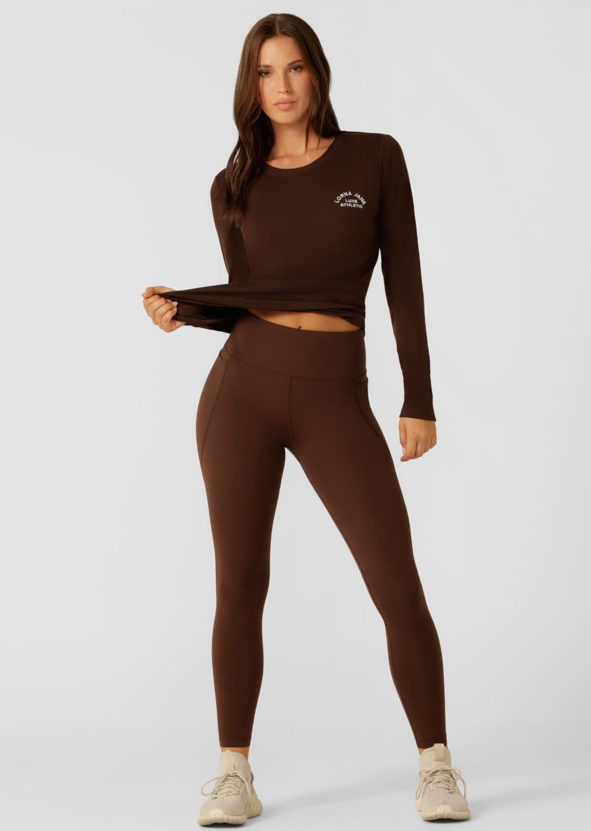 Amy Phone Pocket Full Length Tech Leggings